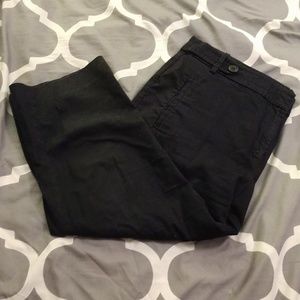 Black, Loft, capris